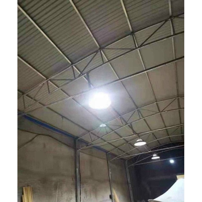 😍 Đèn led nhà xưởng chống loá sử dụng điện 220V kèm remote điều khiển
