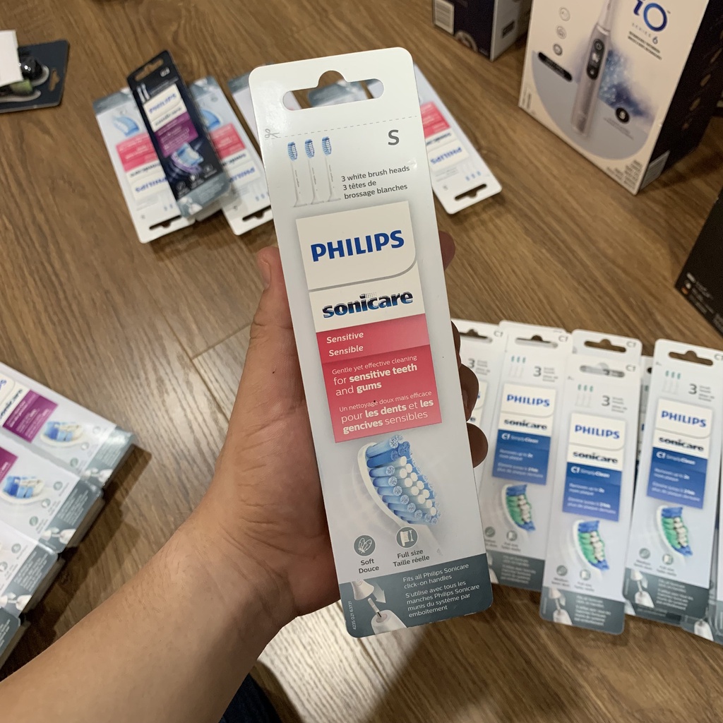 [FREESHIP] Lẻ 1 đầu bàn chải điện Philips Sonicare C1, C2, C3, G2, G3, S, W, W3