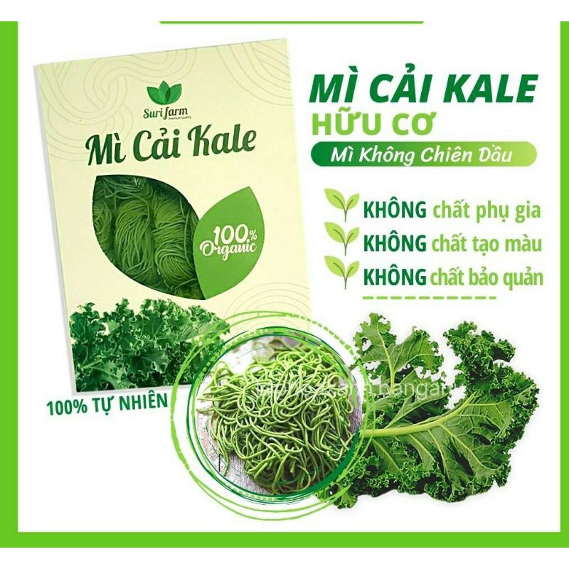 MỲ CẢI KATE HỮU CƠ SURIFARM ĂN KIÊNG GIẢM CÂN-EATCLEAN-HẬU KETO