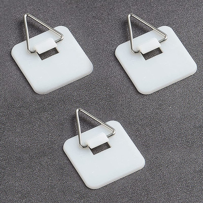Set 50 Giá Đỡ Tấm Dán Tường Tàng Hình 1.3 inch