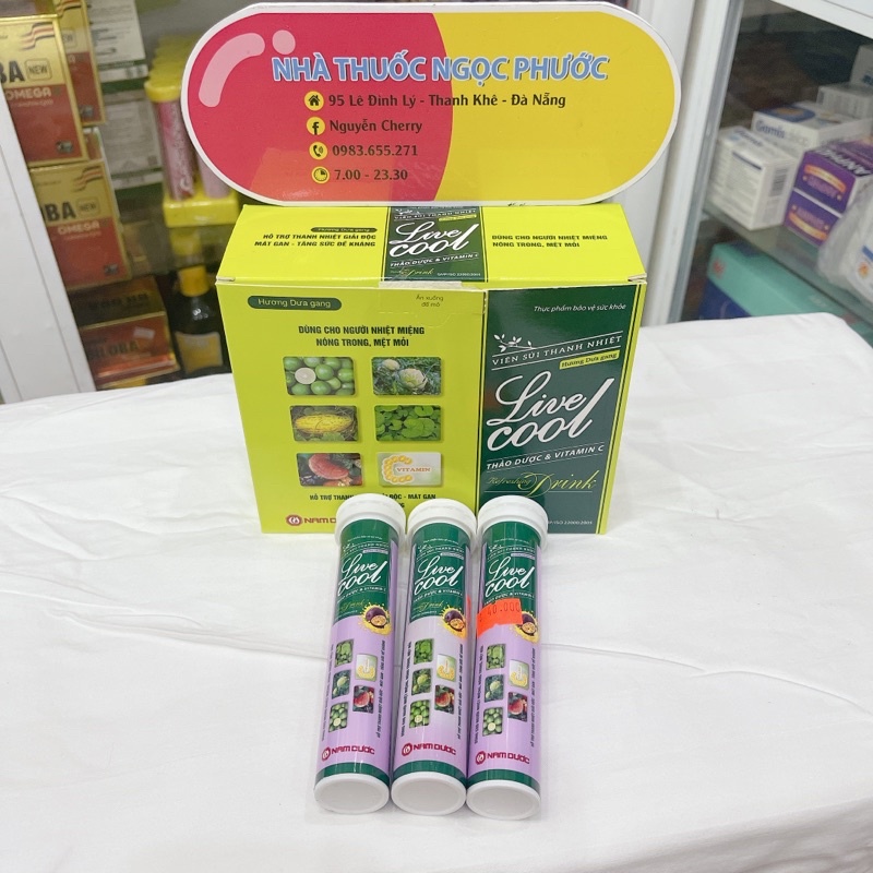 Viên sủi thanh nhiệt LiveCool