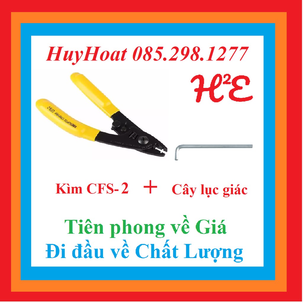 Kìm cắt và tuốt sợi quang CFS-2 chính xác, cao cấp (CFS2)