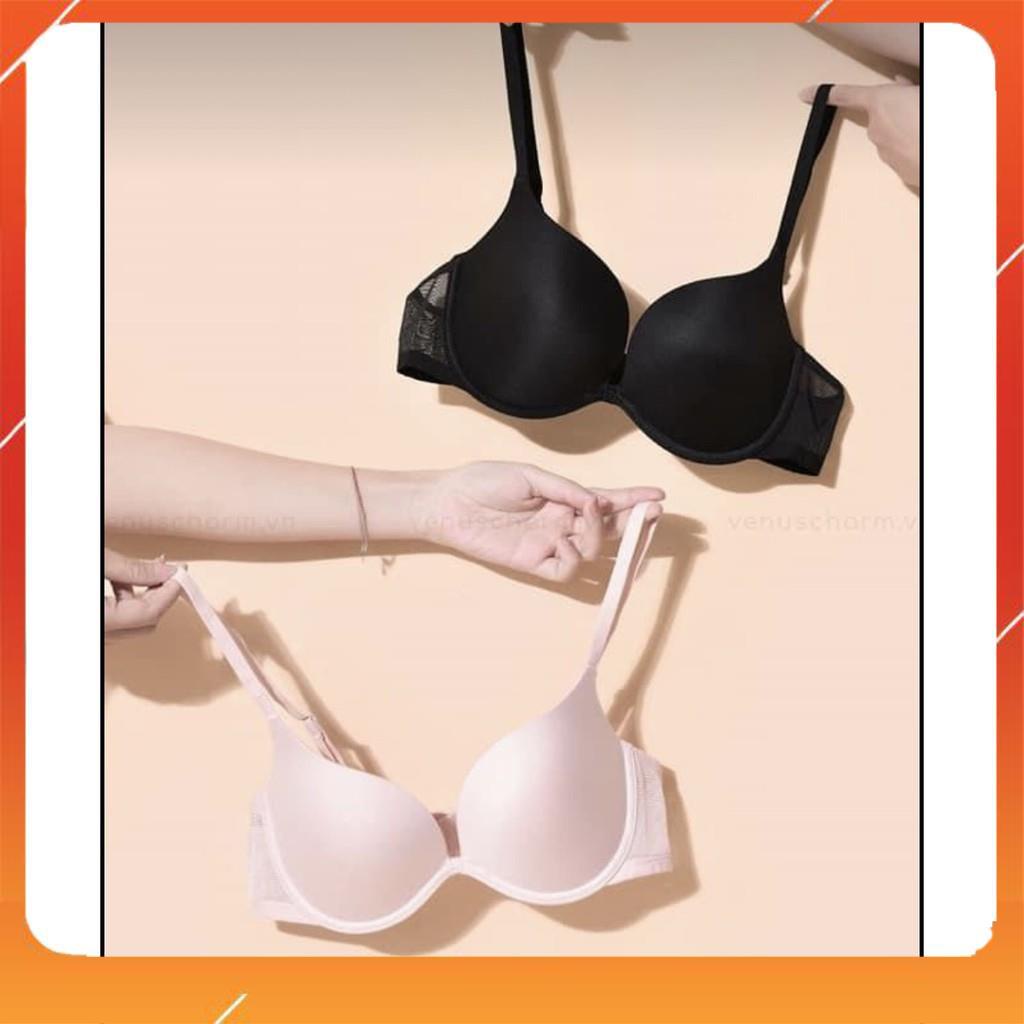 Set bộ đồ lót nữ trơn áo không gọng, đệm mút mỏng dành cho các nàng có vòng 1 trung bình lớn, Mã B23343