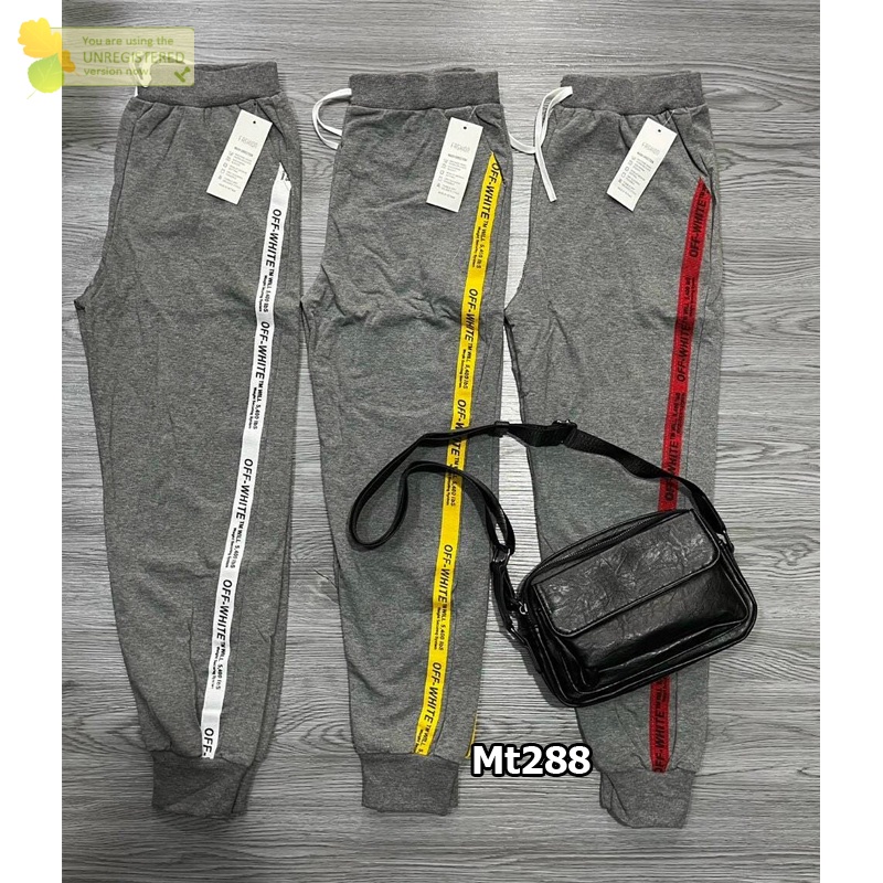 Quần Jogger Chữ Hông thời trang mt288 Aoquangiasi | WebRaoVat - webraovat.net.vn