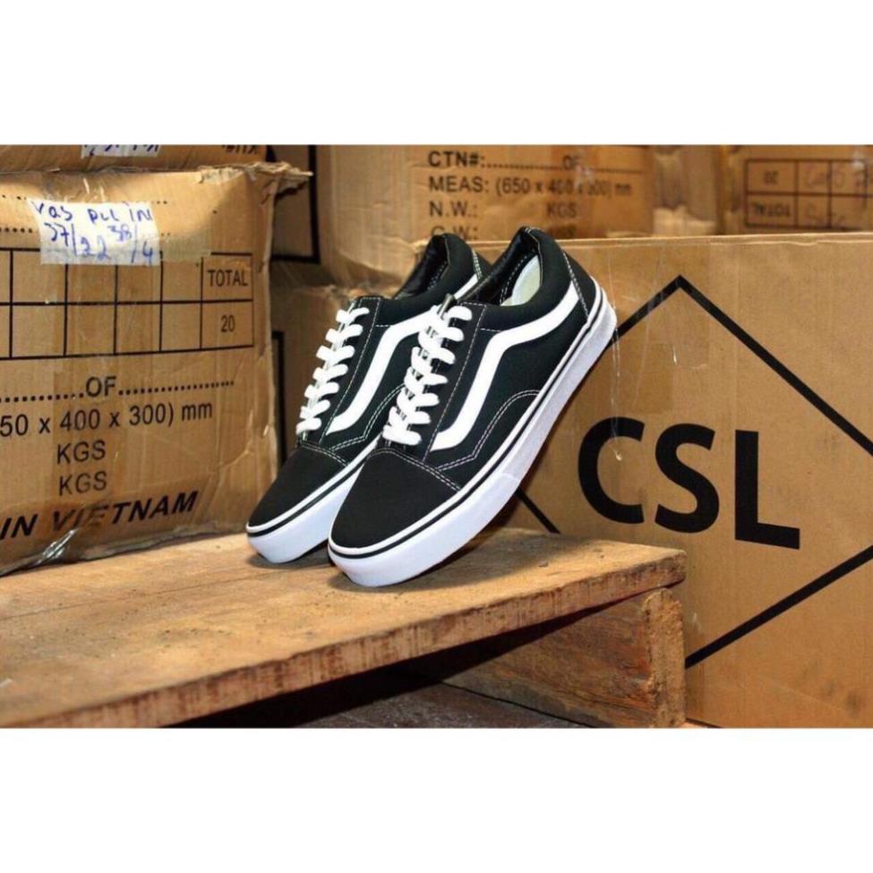 Giày Thể Thao Sneaker 𝐕𝐀𝐍𝐒 Vaul Caro, 𝐕𝐀𝐍𝐒 Vaul Old Skool Đen Cực Hot | BigBuy360 - bigbuy360.vn