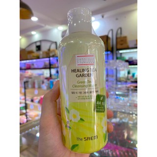 Nước Tẩy Trang Chiết Xuất Từ Trà Xanh The Saem Healing Tea Garden Cleansing Water 300ml