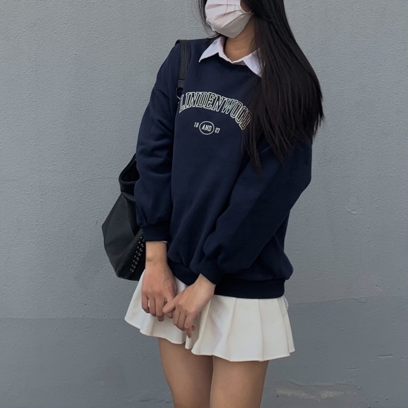 Áo Sweater Lindenwood Nỉ Lót Bông Mềm Mịn | BigBuy360 - bigbuy360.vn