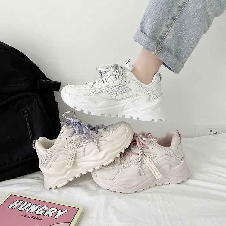Giày Thể Thao Nữ Có Dây Buộc Thời Trang | BigBuy360 - bigbuy360.vn