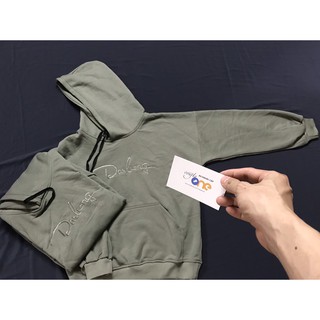Áo Khoác Cặp Hoodie Nỉ D Xanh Rêu đậm (350k/ Cặp) Form lớn