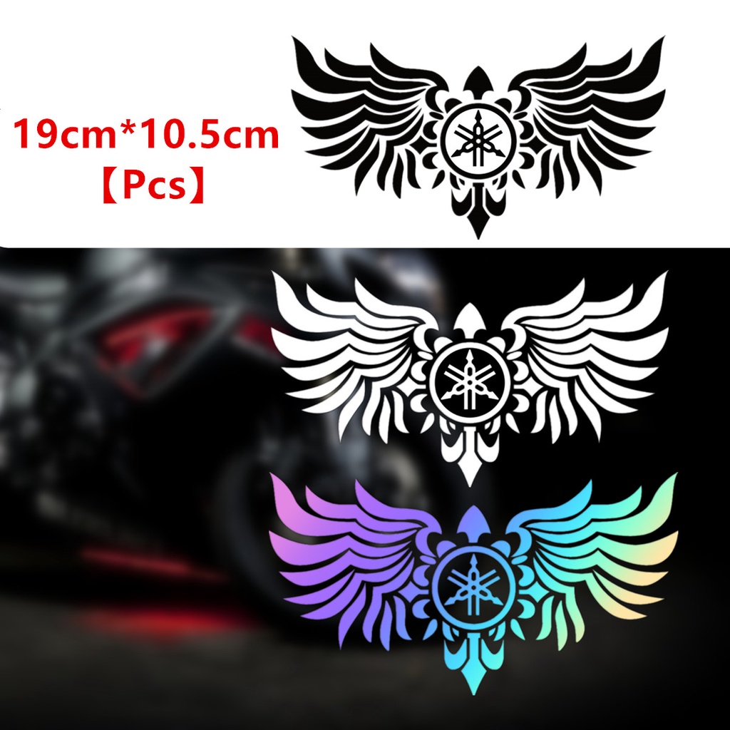 Miếng Dán Trang Trí Đuôi Xe Máy YAMAHA Độc Đáo