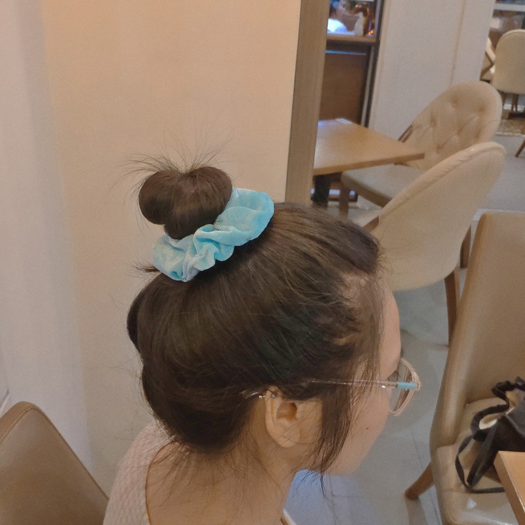 Vòng tay đa năng scrunchie làm cột tóc, chụp ảnh siêu xịn, cá tính, độc đáo