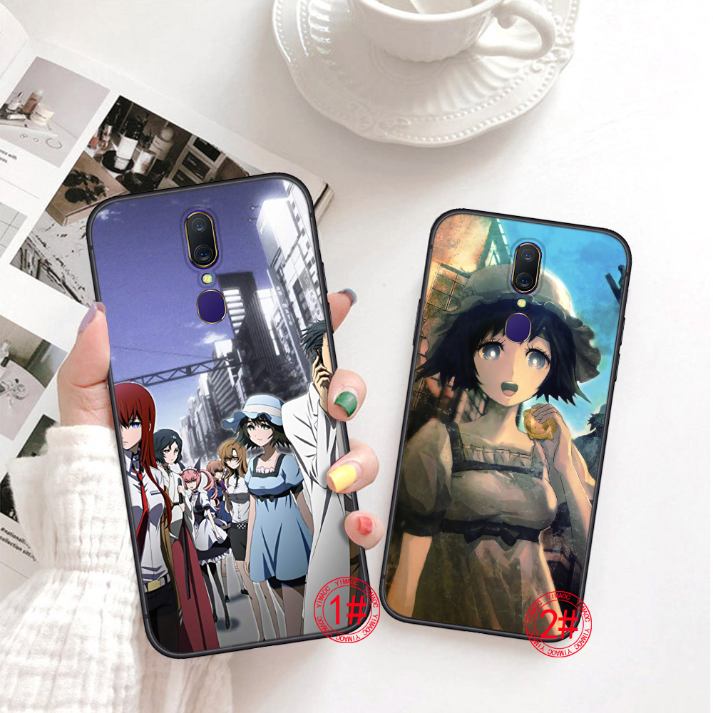 Ốp Điện Thoại Mềm Hình Anime Steins Gate Cho Realme 8 C20 C31 V15 Gt Neo Narzo 30a Oppo Find X3 Pro