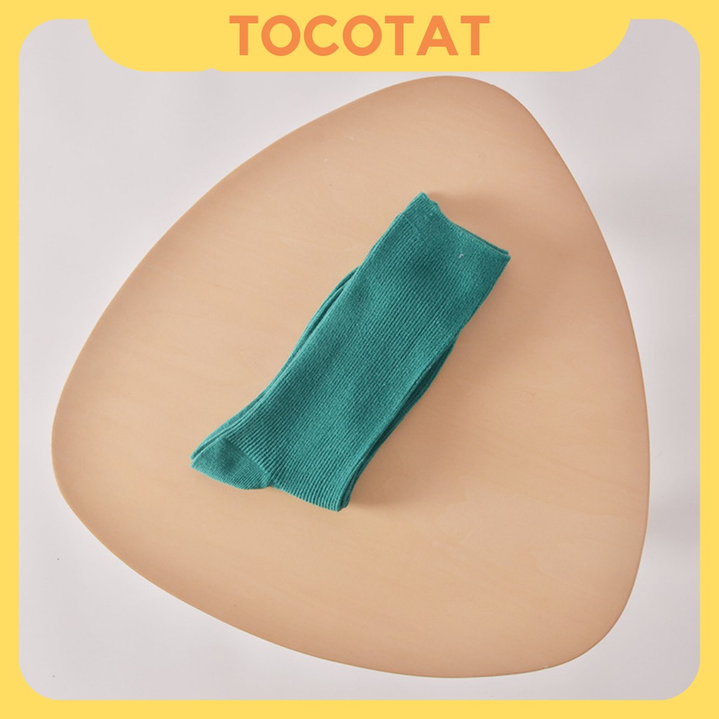 Tất Sneaker cao cổ Plusox - chất cotton Cao Cấp, trơn màu giá tốt