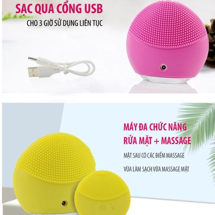 Máy rửa mặt Foreo Lina Mini - Chính hãng