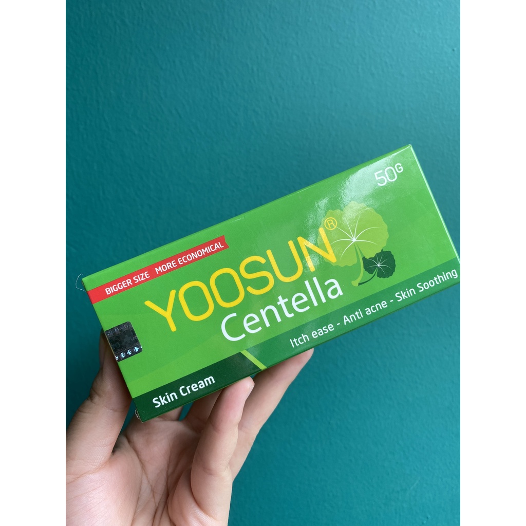 Yoosun rau má Yoosun acnes dịu mẩn ngứa, ngừa mụn, kháng khuẩn, ngừa thâm sẹo do mụn Tuýp 25/50g-15g