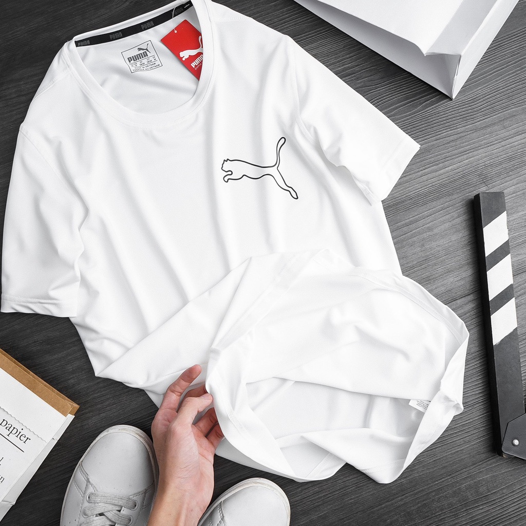 Áo thun thể thao nam chất liệu thun  lạnh cao cấp 5485