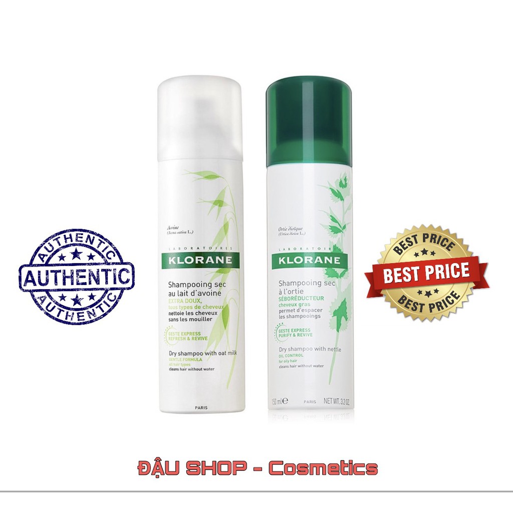 Dầu gội khô Klorane 150ml