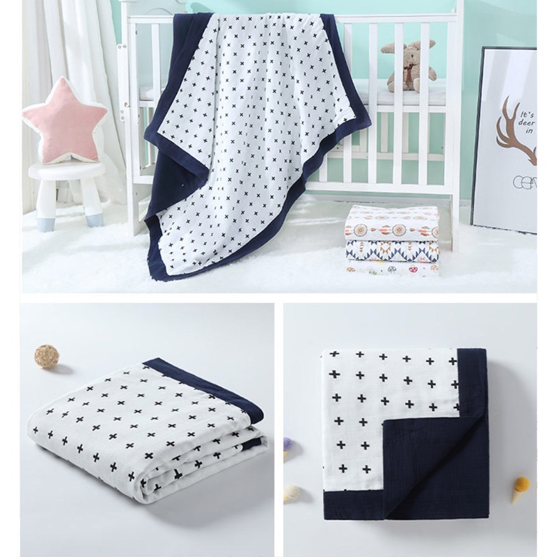 Chăn Quấn Em Bé Mềm Mại 120x120cm