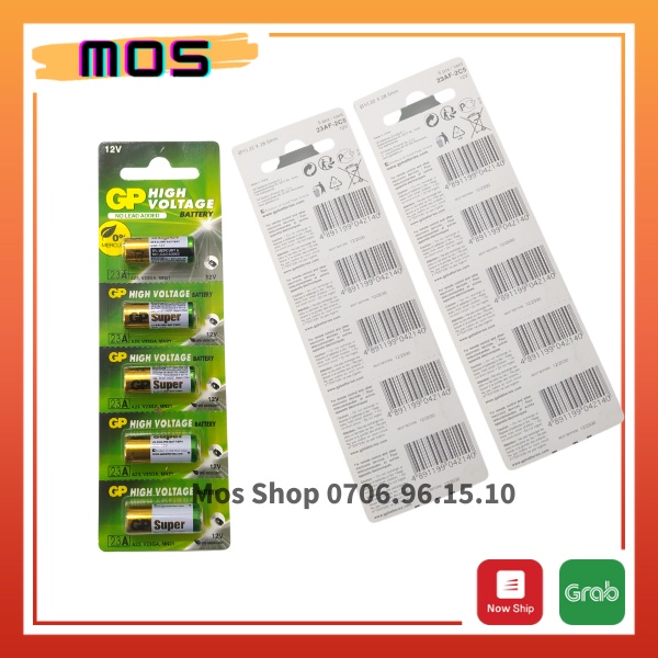 [Vỉ 1 viên] Pin Gp ⚡⚡ giao hàng 2 h⚡⚡ dùng trong chuông báo hoặc remote Mos Shop