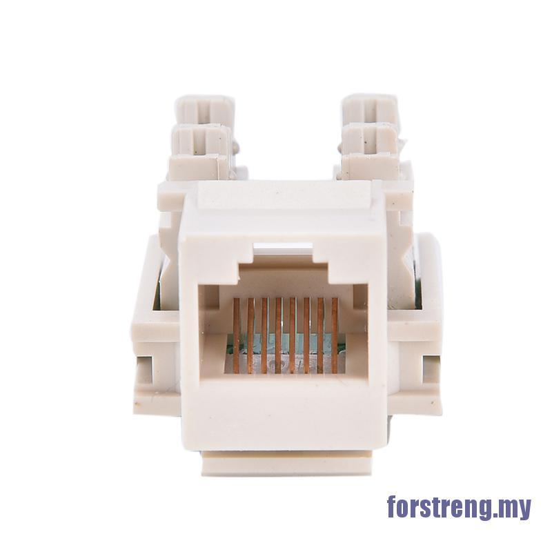 Jack Bấm Mạng Cat5 Rj45 Cat5 Màu Trắng