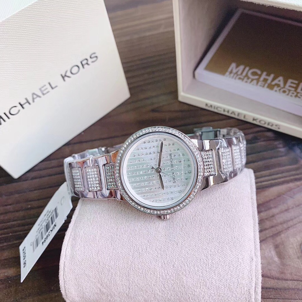 Đồng hồ nữ michael kors mk3984 , mk3985 , mk3986 đính đá size 34mm