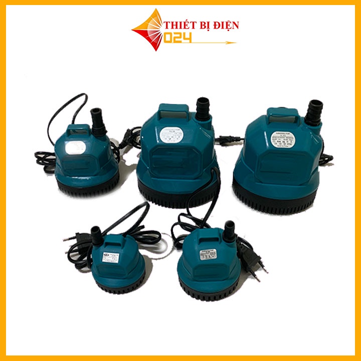 Máy bơm chìm hút đáy bể cá DL hút cặn đáy bơm hồ koi quạt điều hòa 220V công suất cao 90w,125w