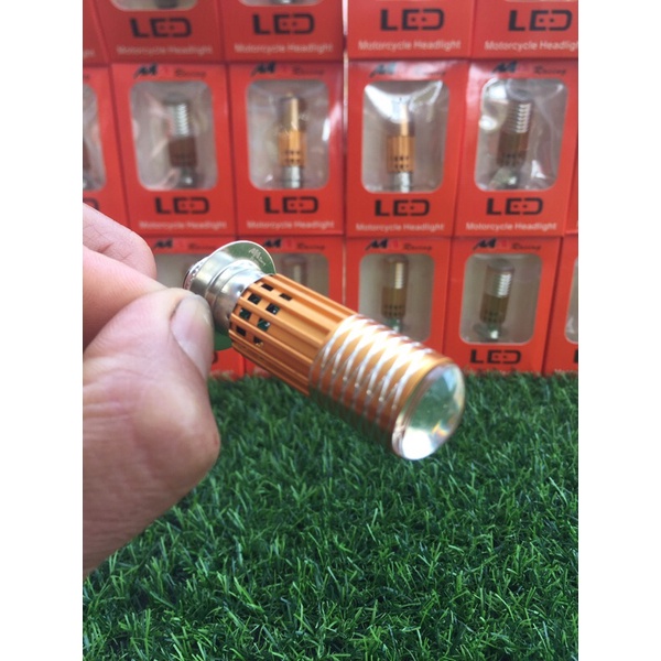 Led pha Dream 2 màu, cos vàng, pha trắng . Chính hãng MAracing