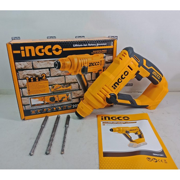 Máy khoan bê tông dùng pin 20V INGCO CRHLI1601
