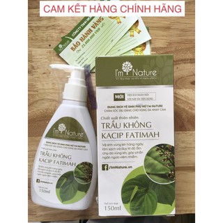 Dung dịch vệ sinh trầu không Nature, vệ sinh phụ nữ, cân bằng PH