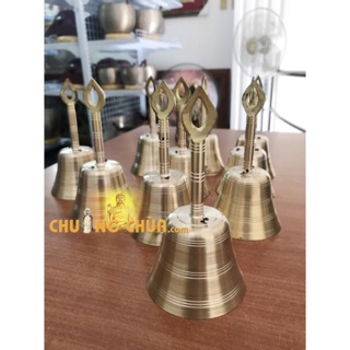 Chuông lắc tay, chuông cầm tay bằng đồng