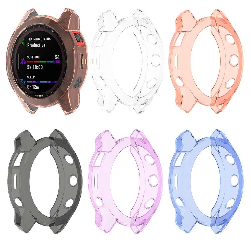 Vỏ TPU Mềm Trong Suốt Bảo Vệ Cho Đồng Hồ Thông Minh Garmin Epix Gen 2