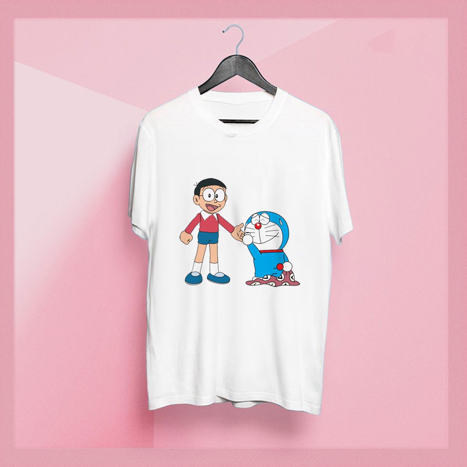 Áo Thun Phim Hoạt Hình Doraemon - Nobita ( Có Size Trẻ Em ) 6.10