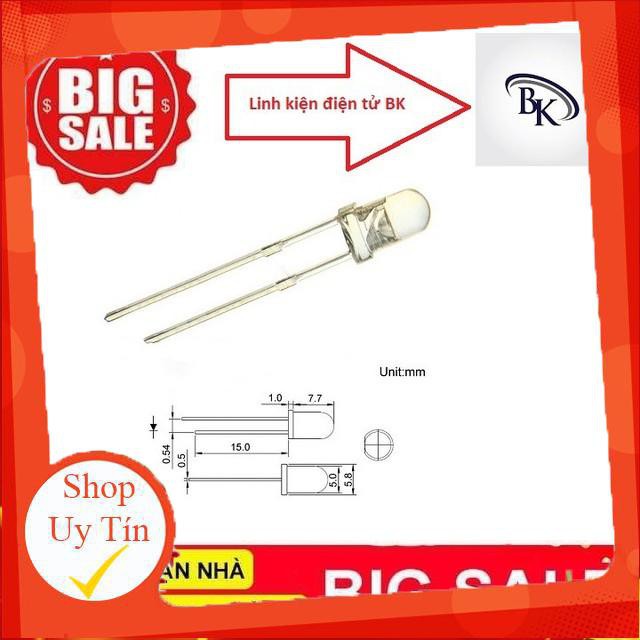 Combo 10 Led Nháy Đuổi 7 Màu RGB 5mm 2 Chân- Linhkiendientubk