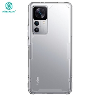 Ốp lưng cho xiaomi mi 12t nillkin nature series pro mềm tpu ốp lưng cho xiaomi 12t pro
