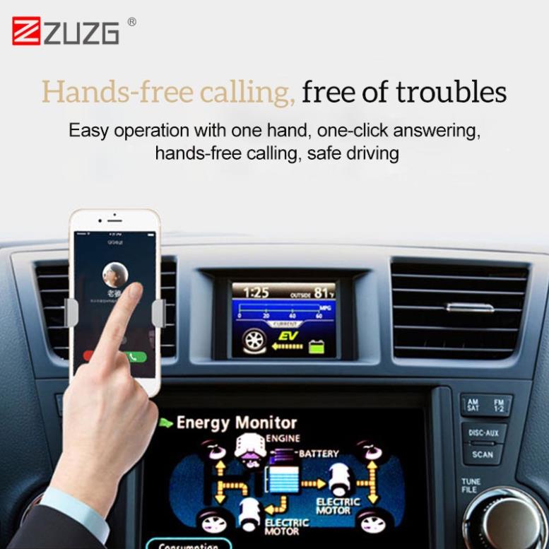[HOT] Giá đỡ điện thoại trên ô tô xe hơi gắn cửa gió điều hòa Z3 - Hàng chính hãng ZUZG