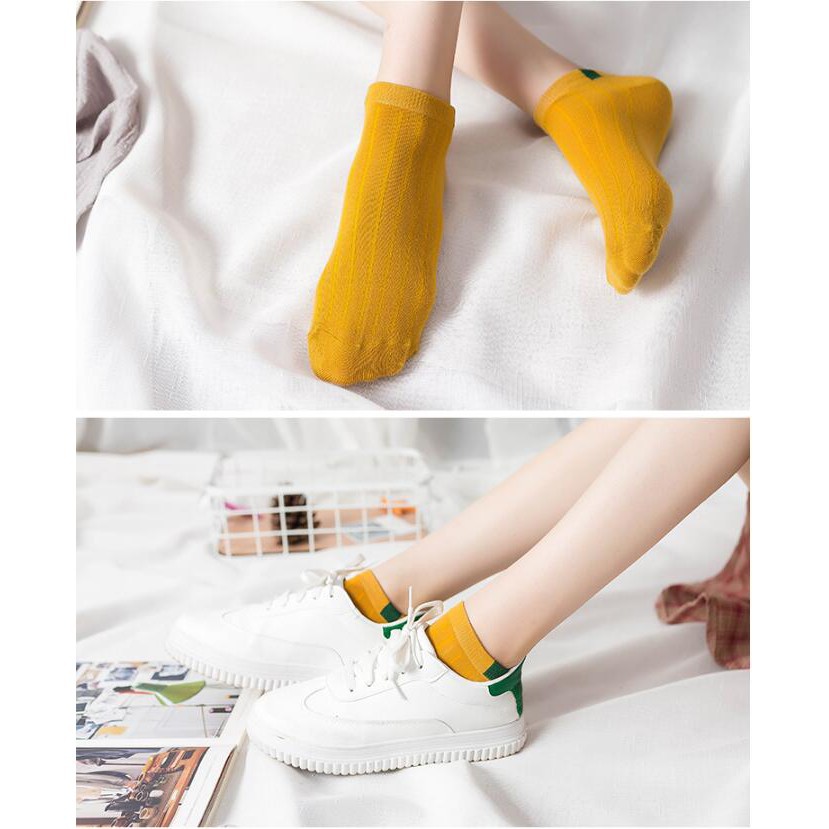 SUXI Vớ cotton thời trang cho nữ