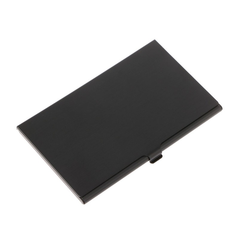 DOU Monolayer Aluminum Alloy 1 Card Pin + 6 SIM Card Holder Protector Storage Box Case