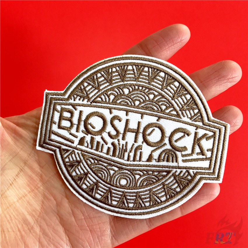 Miếng vá/ủi trang phục hình logo Bioshock