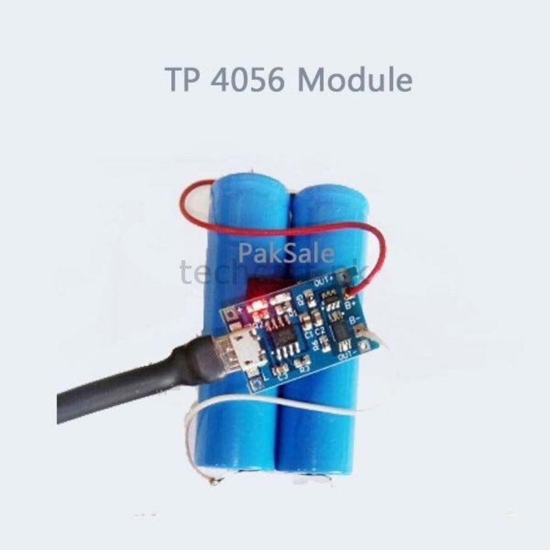 Mạch sạc pin lithium-ion 18650 3.7V TP4056 có bảo vệ pin - 6B1