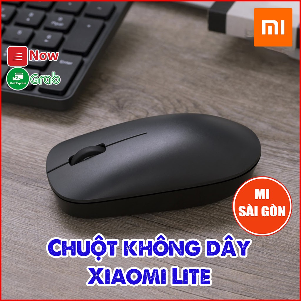 Chuột không dây XIAOMI LITE XMWXSB01YM - Đen - 2019