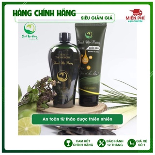 Combo dầu gội và dầu xả thanh mộc hương