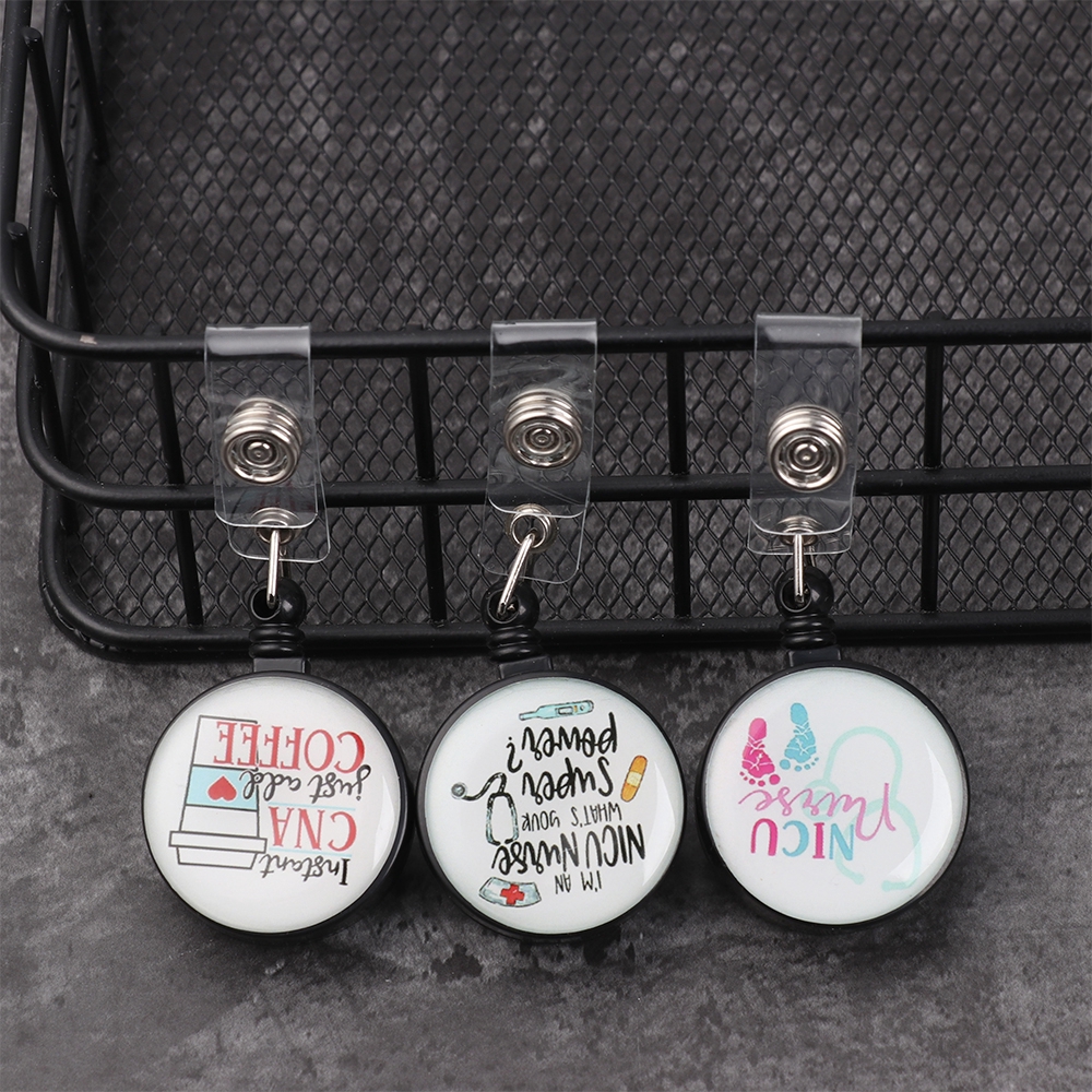 1 Kẹp Giữ Bảng Tên Chống Thất Lạc Tiện Dụng