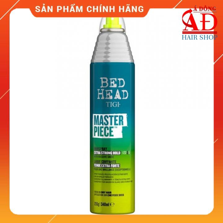 [Chính hãng] [Siêu rẻ] Keo xịt bóng tóc giữ nếp cứng vừa - Tigi Bed Head Masterpiece shine hairspray (300ml