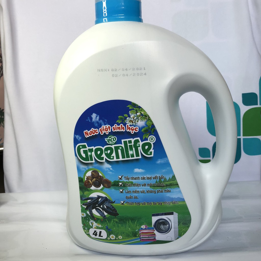 Nước giặt sinh học GREENLIFE 4 lít