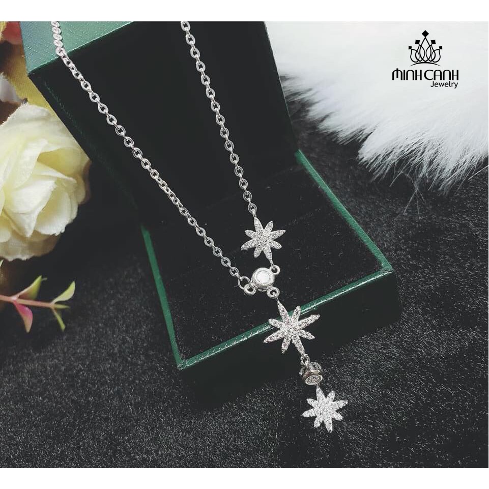 Dây Chuyền Bạc 3 Bông Tuyết - Minh Canh Jewelry