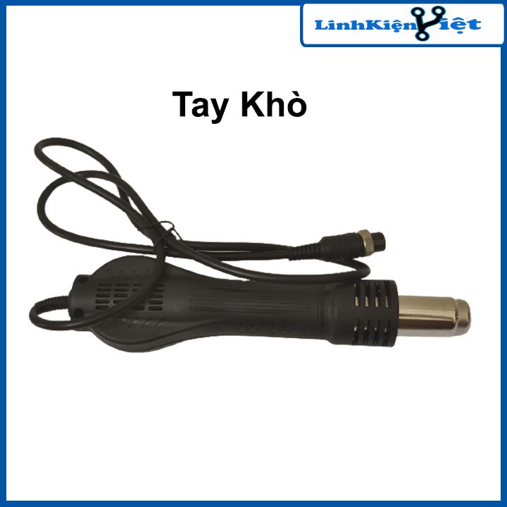 Máy hàn khò điện tử QUICK 8586 2 trong 1 điện áp 220V chỉnh nhiệt công nghệ mới