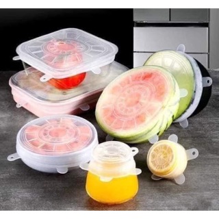 Sét 6 miếng bọc silicon bọc thức Ăn