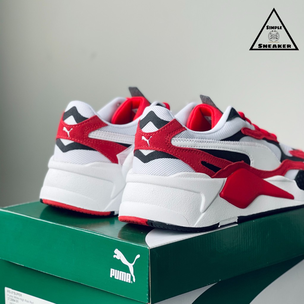 Giày Puma Nam Chính Hãng FREESHIP Puma RS-X3 Super Red Chuẩn Auth - Giày Sneaker Thể Thao Nam - Simple Sneaker