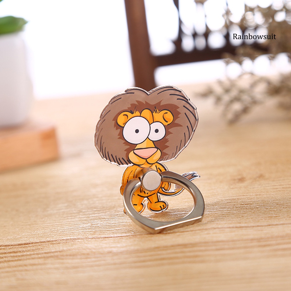 Nhẫn Móc Ngón Tay Giữ Điện Thoại Họa Tiết Hoạt Hình Đáng Yêu