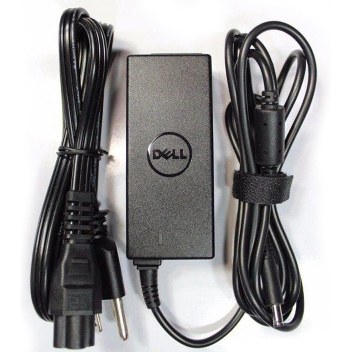 Sạc laptop Dell 19.5V 2.31A 45W chân kim nhỏ dạng oval, chữ nhật